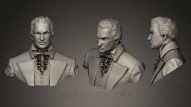 Busts and bas-reliefs of famous people (BUSTC_0642) 3D model for CNC machine
